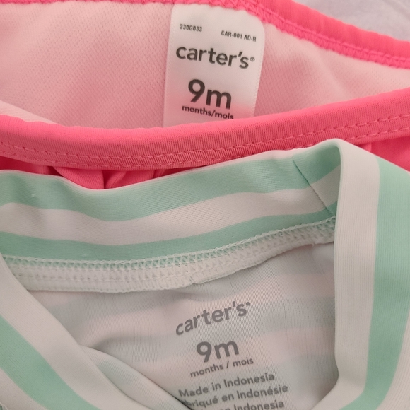 🌟5/$25 Carter's 2 Piece Swimsuit Size 9 Months - Picture 6 of 8